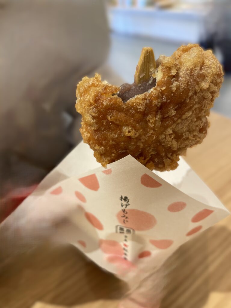 宮島　揚げもみじ　紅葉堂　中身
