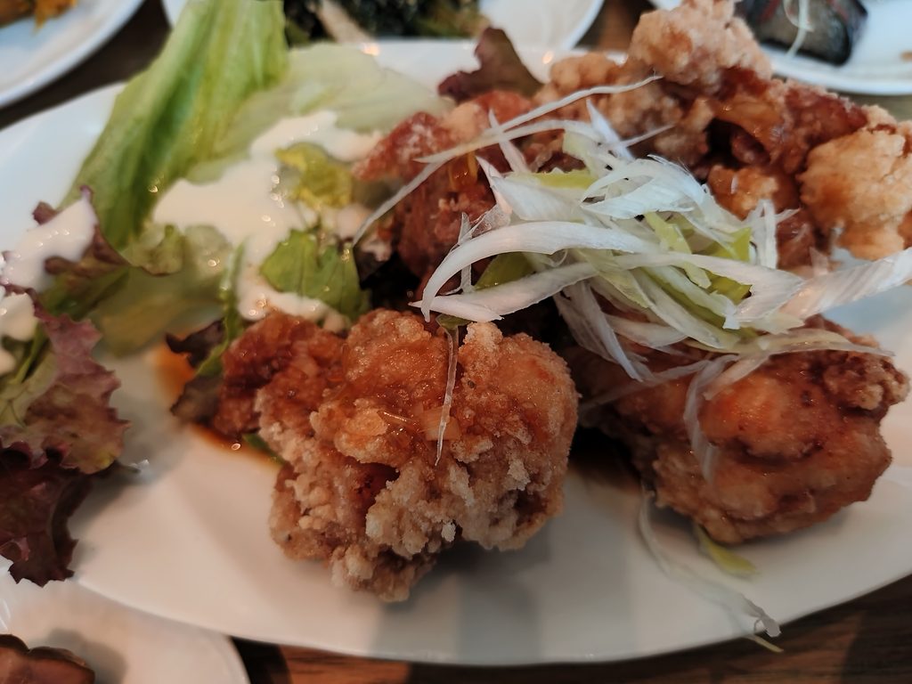 café yutori no kukan share with 栗原はるみの揚げ鶏のねぎソースセットの写真アップ