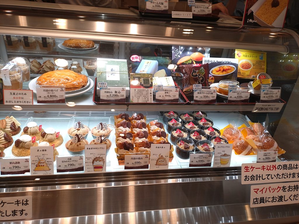 夢の里やながわのショーケース